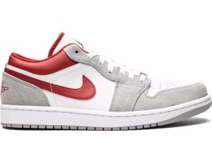 Air Jordan 1 Low "Light Steel Red"